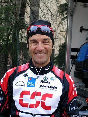 Andrea Peron is always smiling