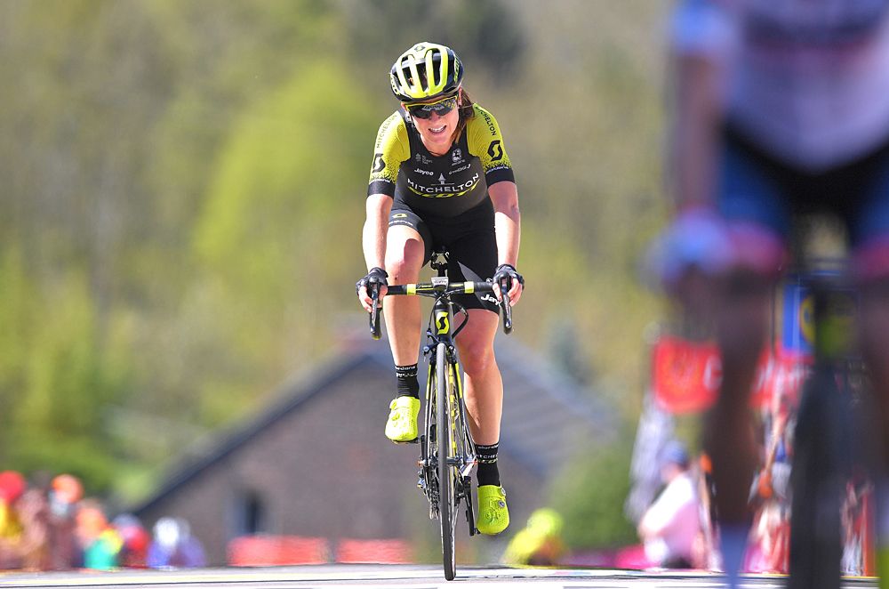 Annemiek Van Vleuten (Mitchelton-Scott) 4th at Fleche Wallonne