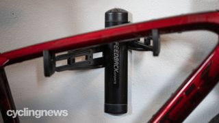 Trek Checkpoint hanging on a Feedback Sports Velo Wall Rack 2D