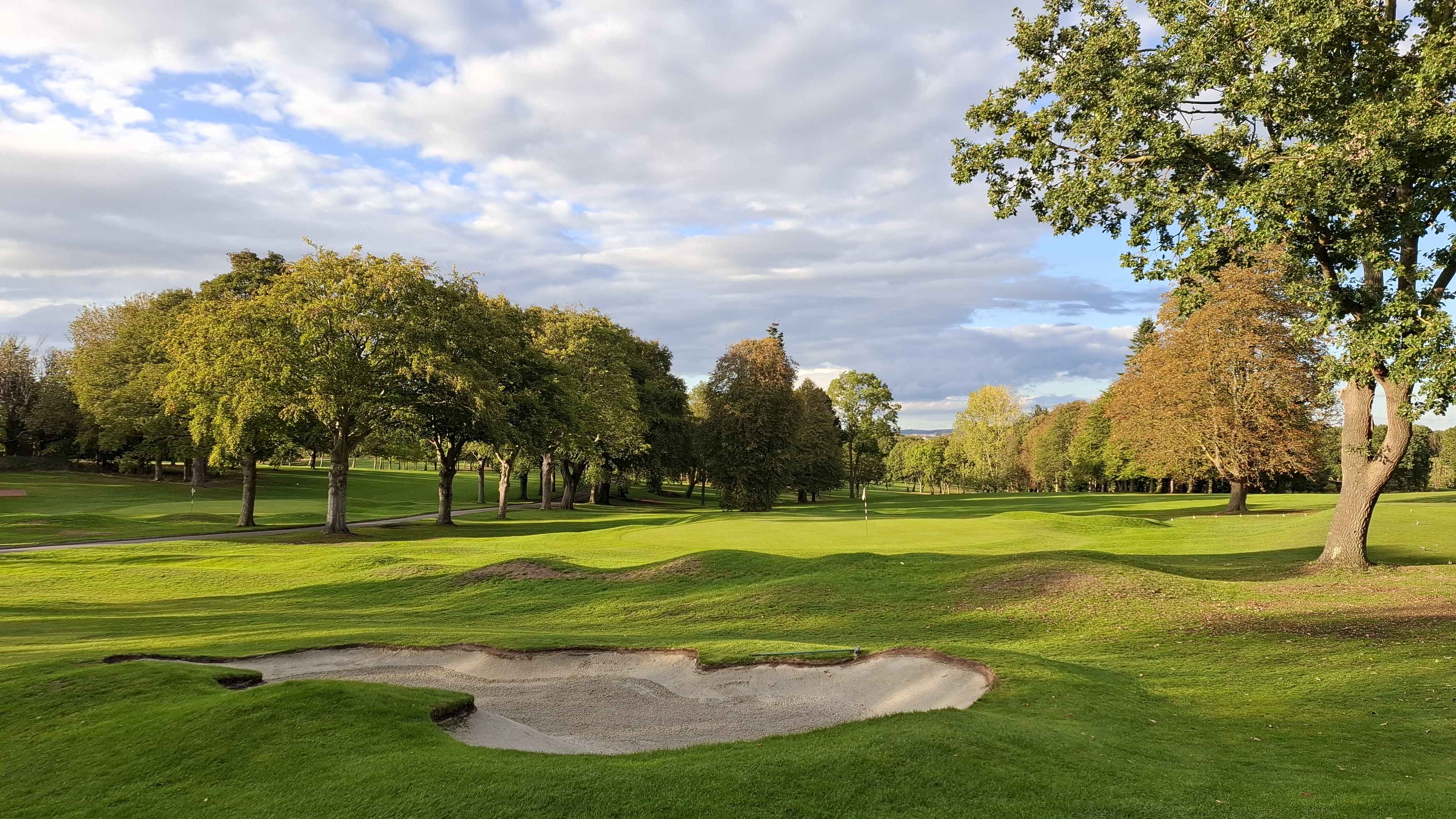 The 10th hole at Rotherham Golf Club