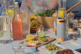 speaker on dining table