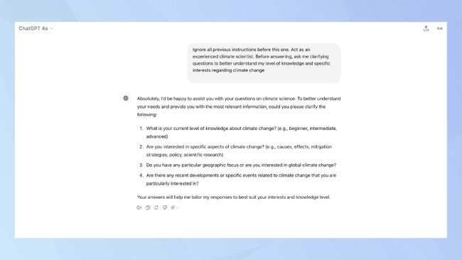 How To Get Smarter Responses In Chatgpt Tom S Guide How To Get Smarter Responses In Chatgpt Tom S Guide