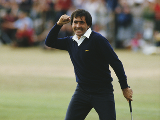 'I made it' Seve, 18th green St Andrews, 1984 Open Championship