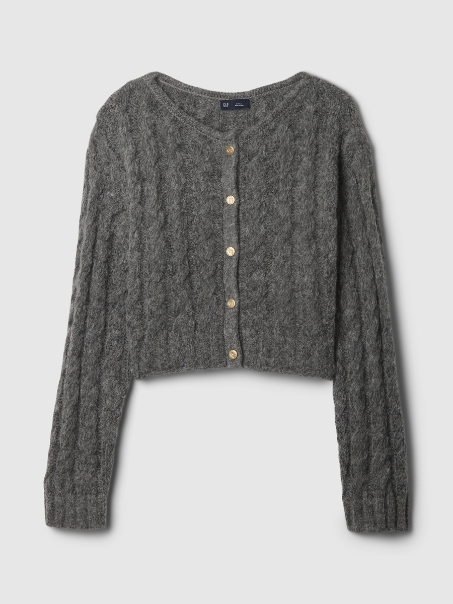 Gap x Cult Gaia, Knitted Cropped Cardigan 