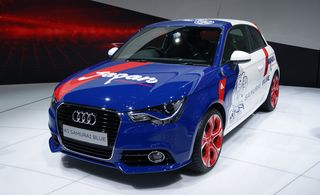 Audi Samurai Blue At Tokyo Motor Show