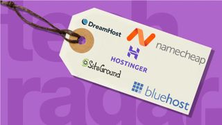 Best cheap web hosting logos on a sales tag