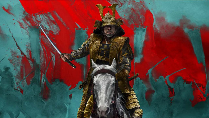 Hiroyuki Sanada on a horse in Shogun