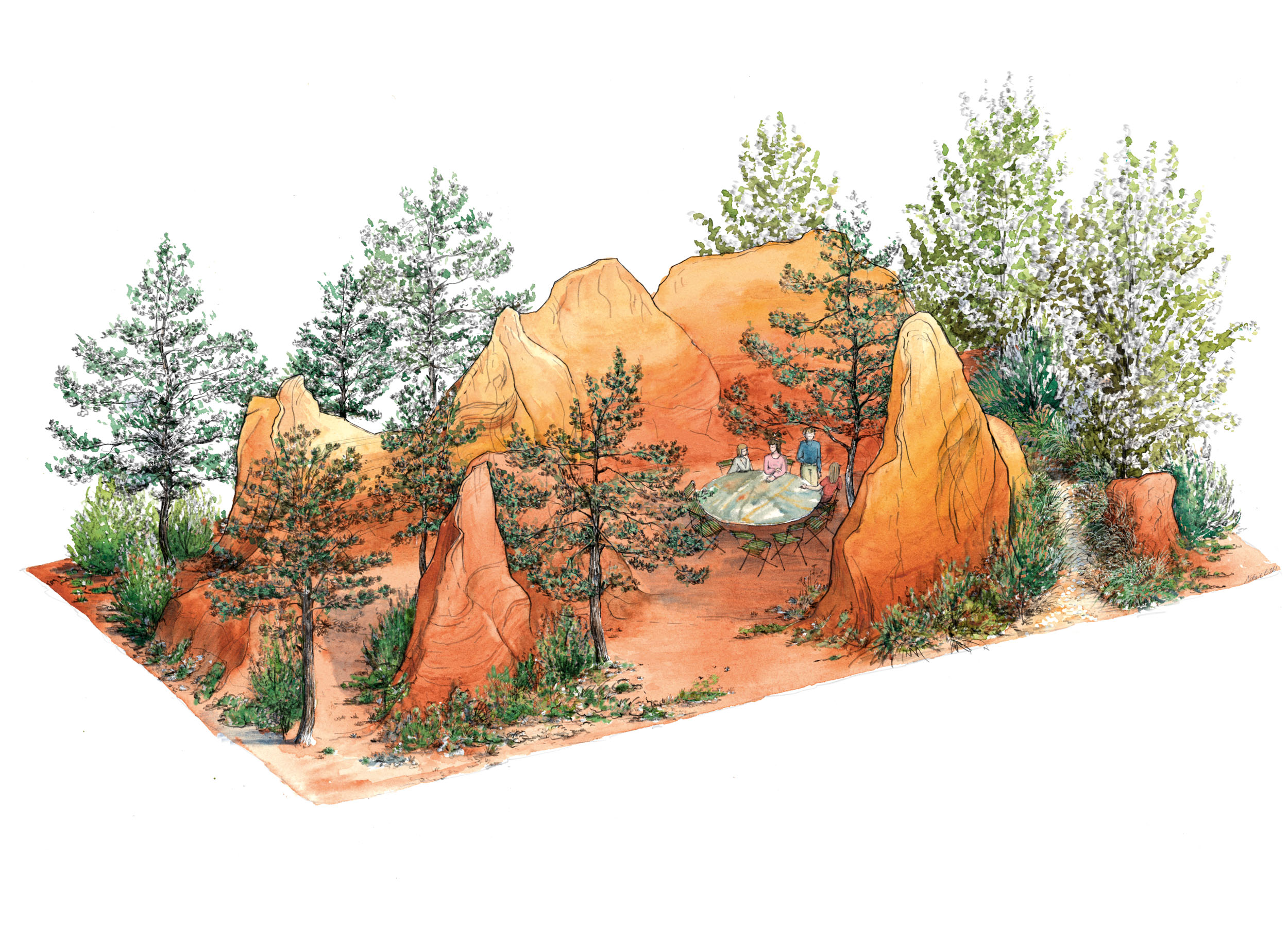 The PGB Feature Garden designed by James Basson