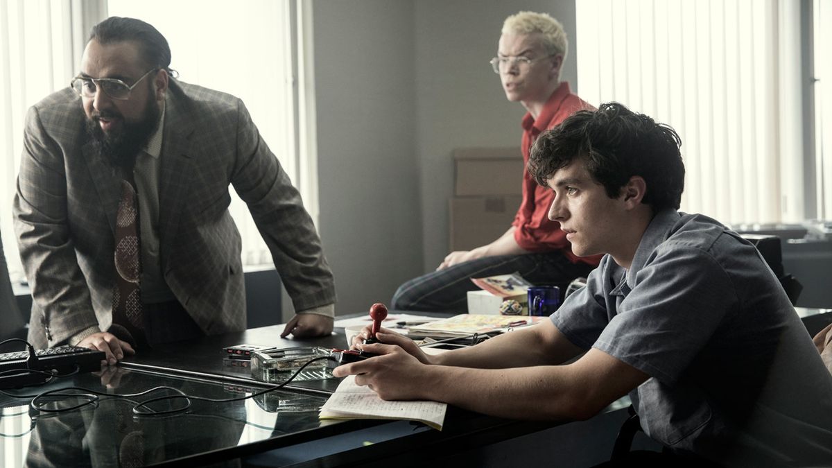 A scene from Bandersnatch, the Black Mirror choose-your-own-adventure interactive movie