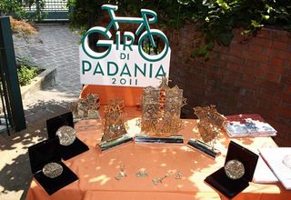 The Giro di Padania route was unveiled today in Milan.
