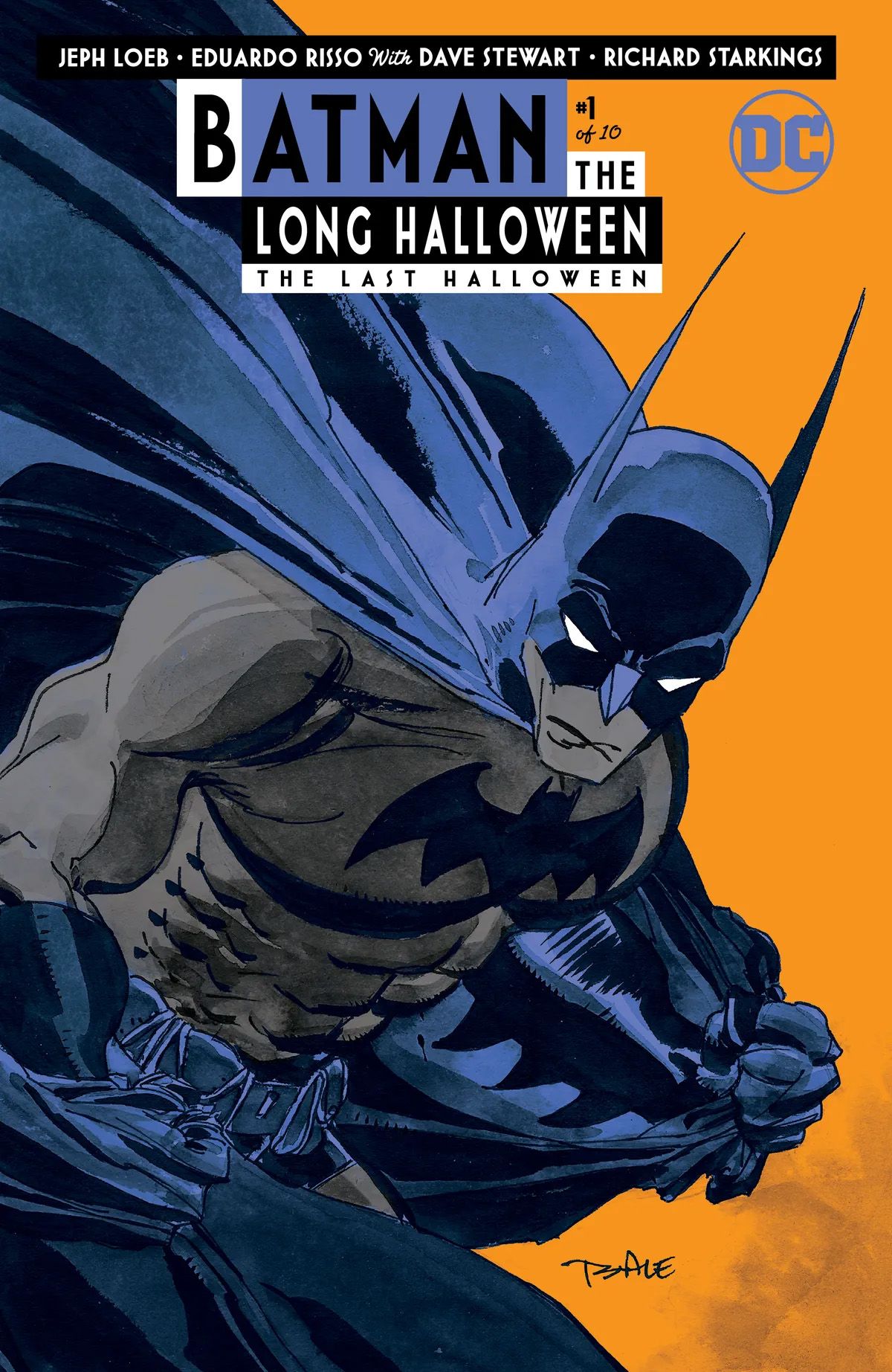 Tim Sale's cover art from The Last Halloween #1