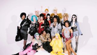 The cast of RuPaul's Darg Race season 16 in a promo image for the show