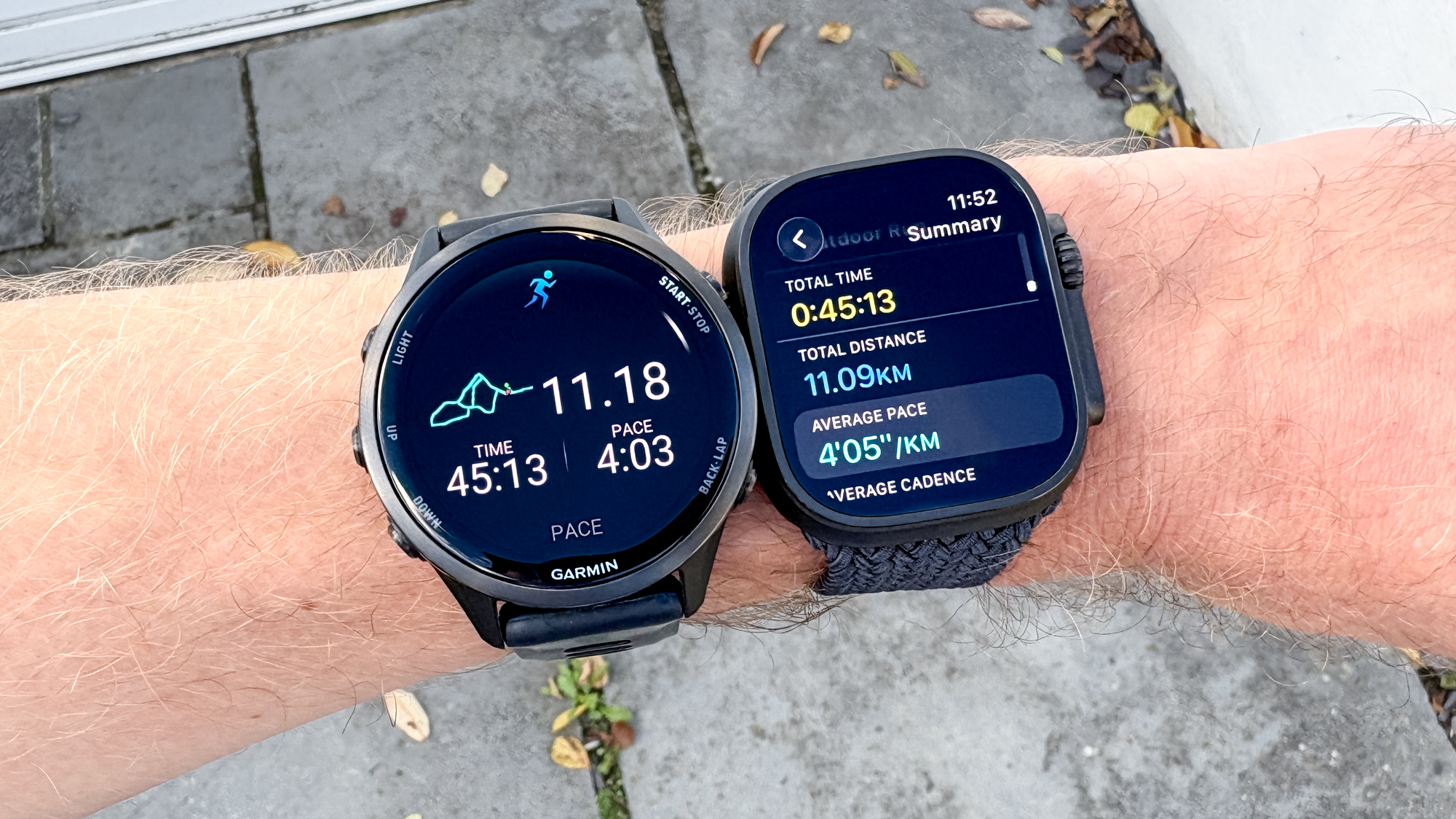 Garmin Forerunner 970 vs Apple Watch Ultra 3