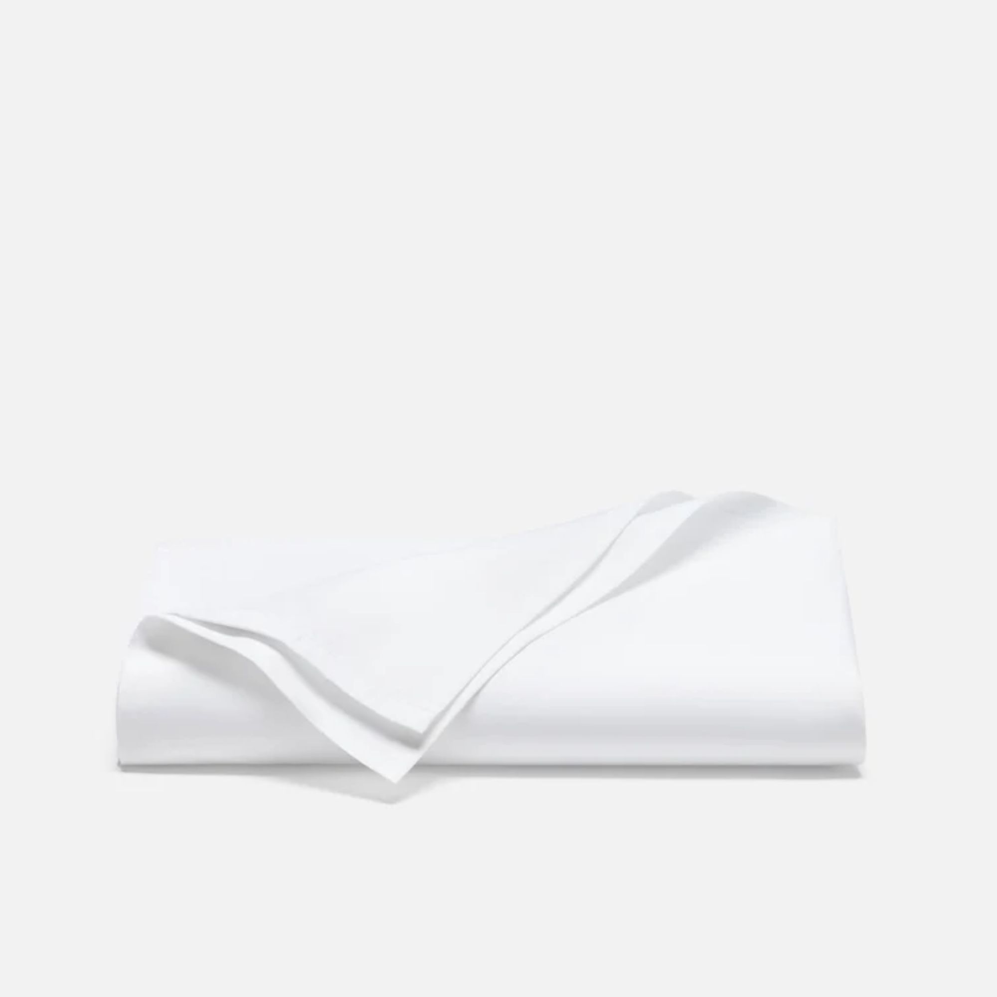 Brooklinen white folded sheet