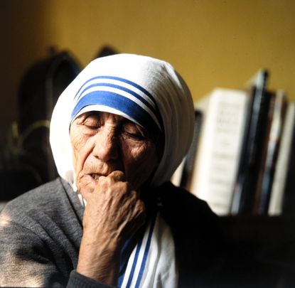 Mother Teresa often questioned her faith.