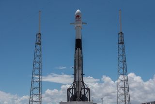 SpaceX Falcon 9 with Merah Putih