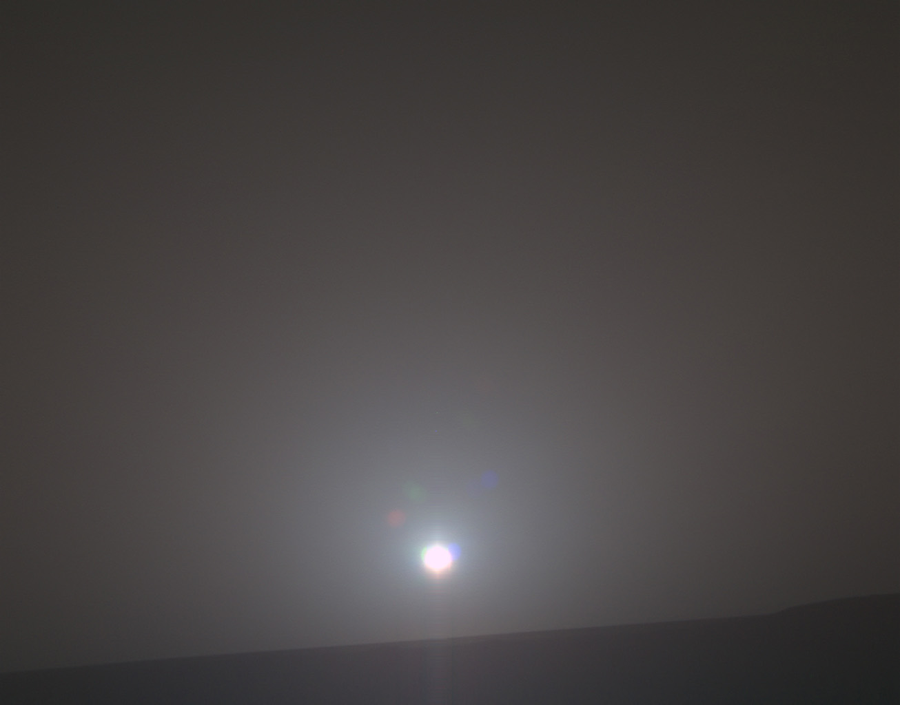 Dawn on Mars by NASA&#039;s Mars rover Opportunity 