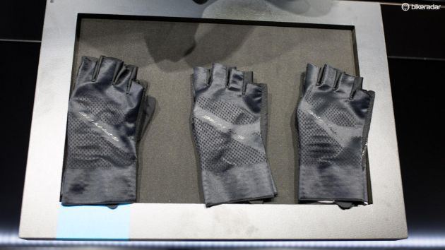 The gloves are designed around the ergonomics of a Shimano road shifter