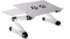 Lavolta Folding Laptop Table Desk Tray Stand with Mouse Board and Cooling Pad