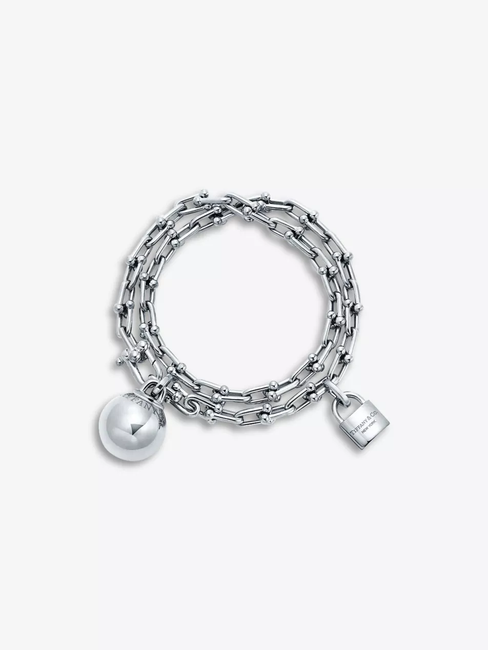 Tiffany Hardwear Medium Sterling-Silver Bracelet