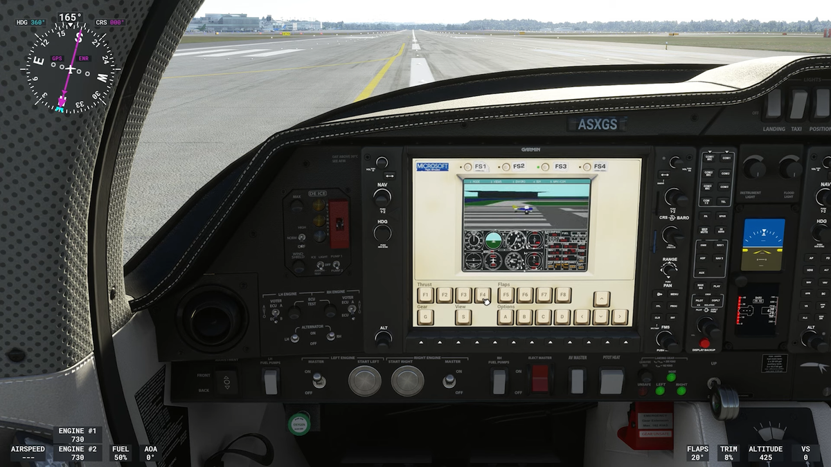 Je kunt Flight Simulator nu in Flight Simulator spelen