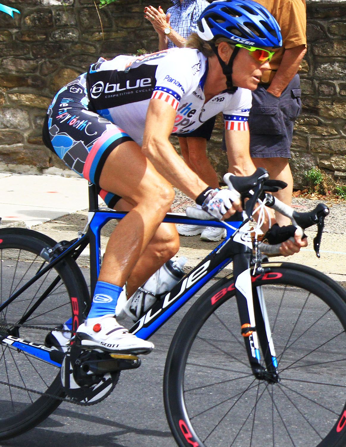 Tina Pic (The Happy Tooth Pro Cycling) one of US cycling&rsquo;s Winningest riders on today&rsquo;s circuit
