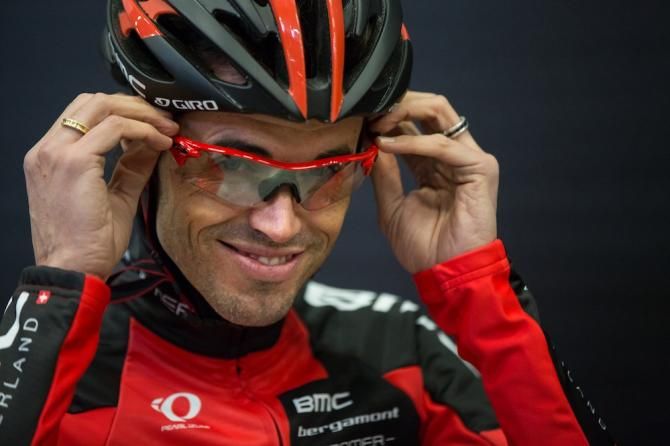 Sammy Sanchez adjusts his glasses