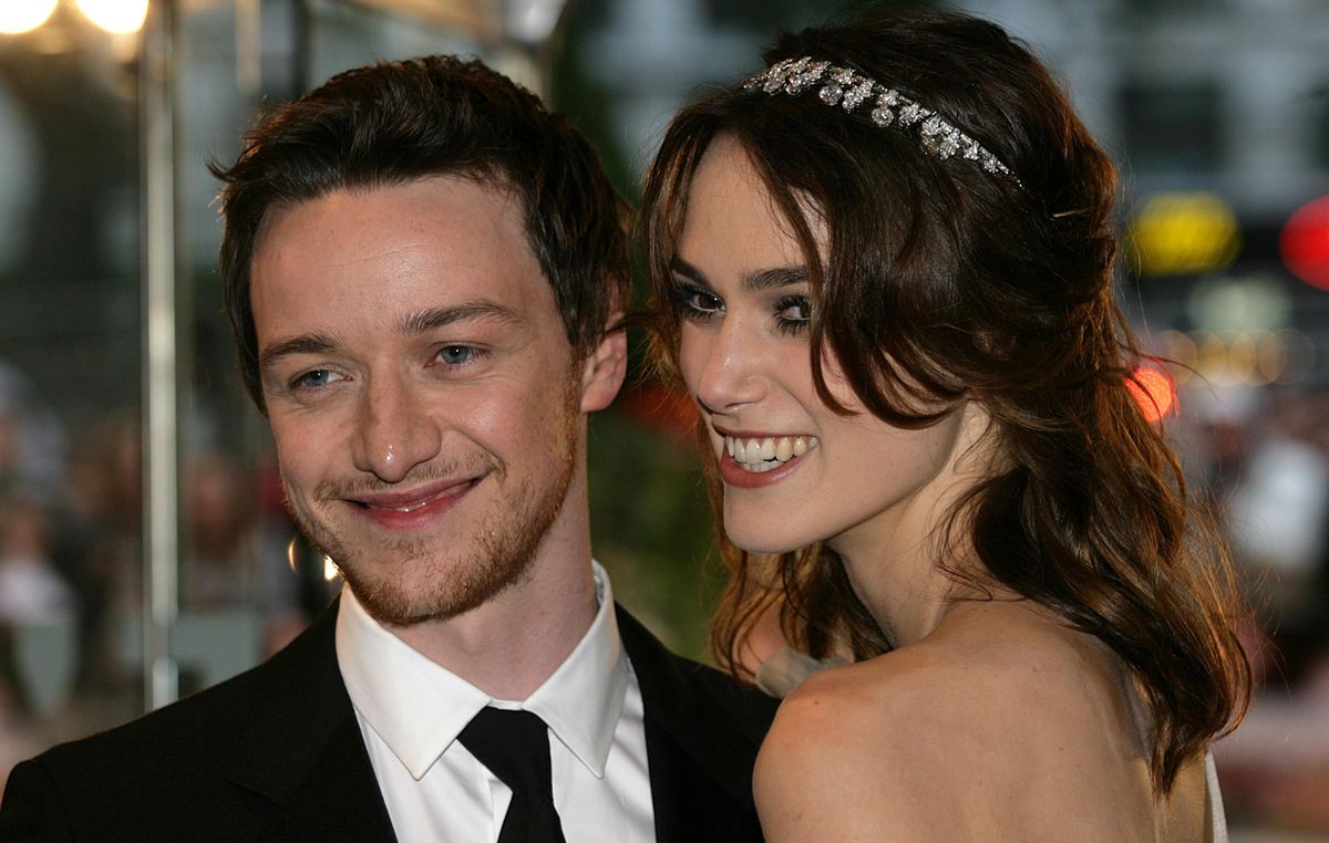 No Oscars nods for Keira or James McAvoy