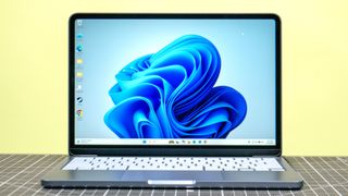 MacBook Neo running Windows 11