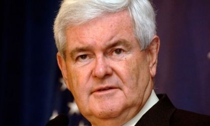 Newt Gingrich has joined a small chorus of conservatives comparing President Obama's quick reaction to Hurricane Sandy to his slow response to the Benghazi attacks.