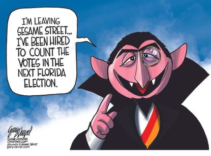 U.S. Florida recount Count von Count Sesame Street