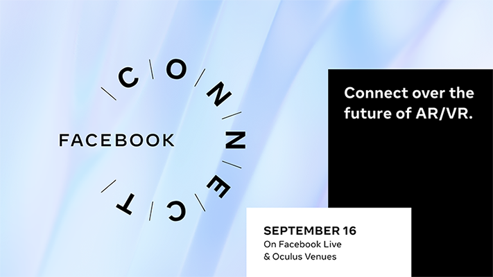 Facebook will hold a virtual Oculus Connect expo on September 16