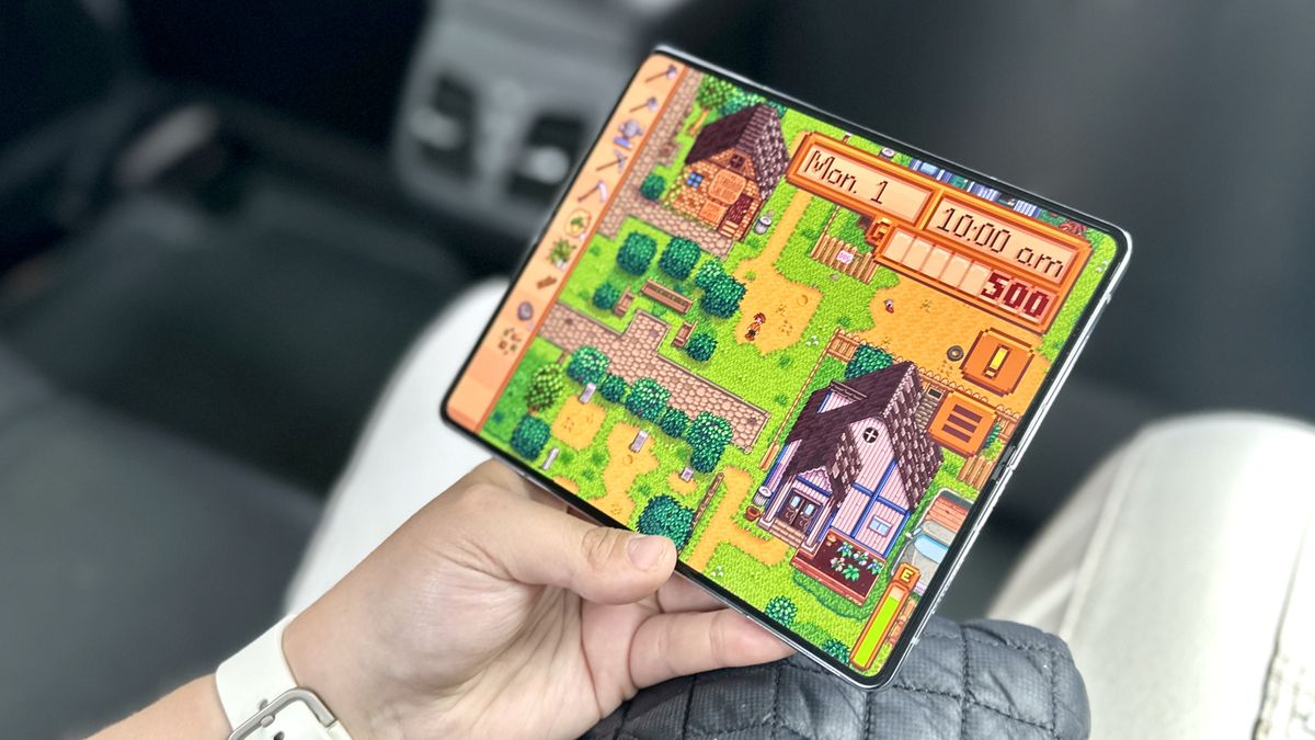 Galaxy Z Fold 5 gaming