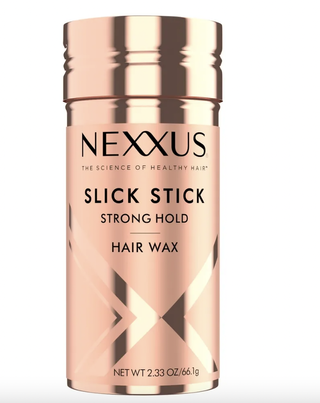 Nexxus hair wax standing in front of a white background