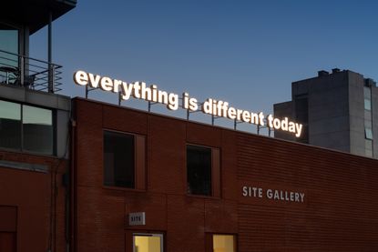 Different Today by Tim Etchells commissioned by Site Gallery