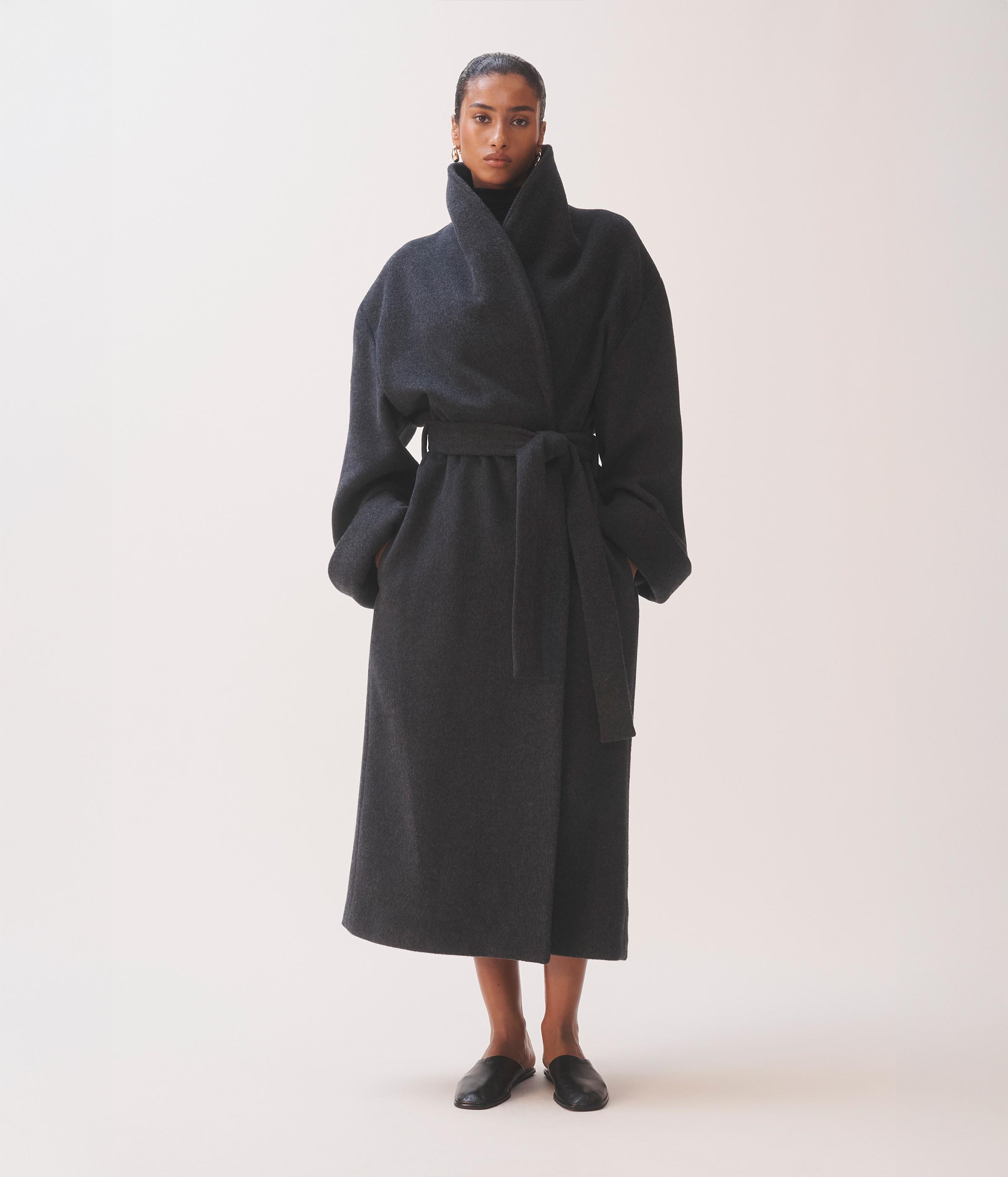 Linda Evangelista Cashmere Bathrobe-Coat