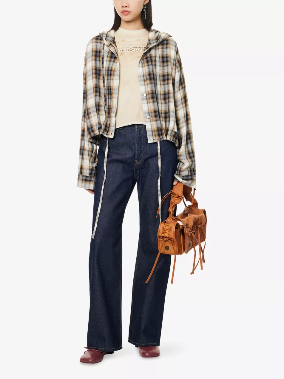 Regular-Fit Straight-Leg Denim Jeans