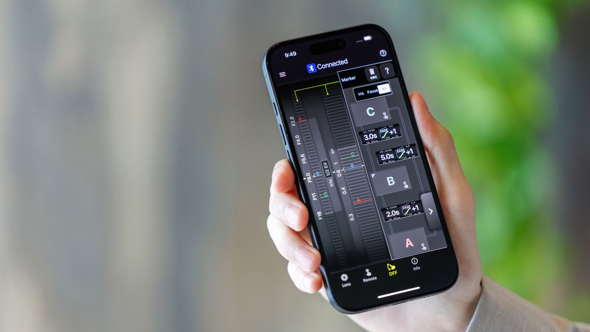 The Tamron mobile app