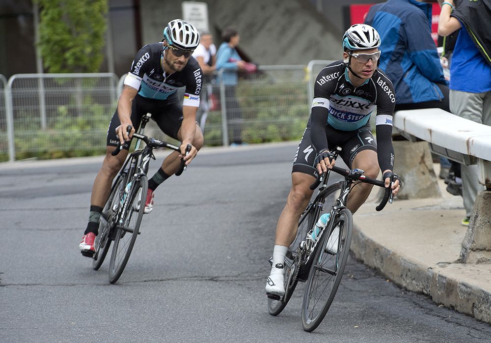 Tony Martin and Tom Boonen