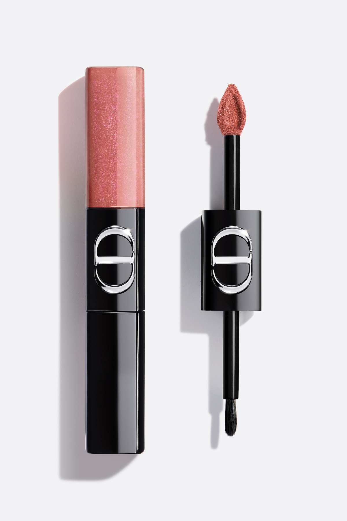 Dior, Rouge Dior Sequin Liquid Duo Holiday Gift 2026 Edition - 729 Biscuit