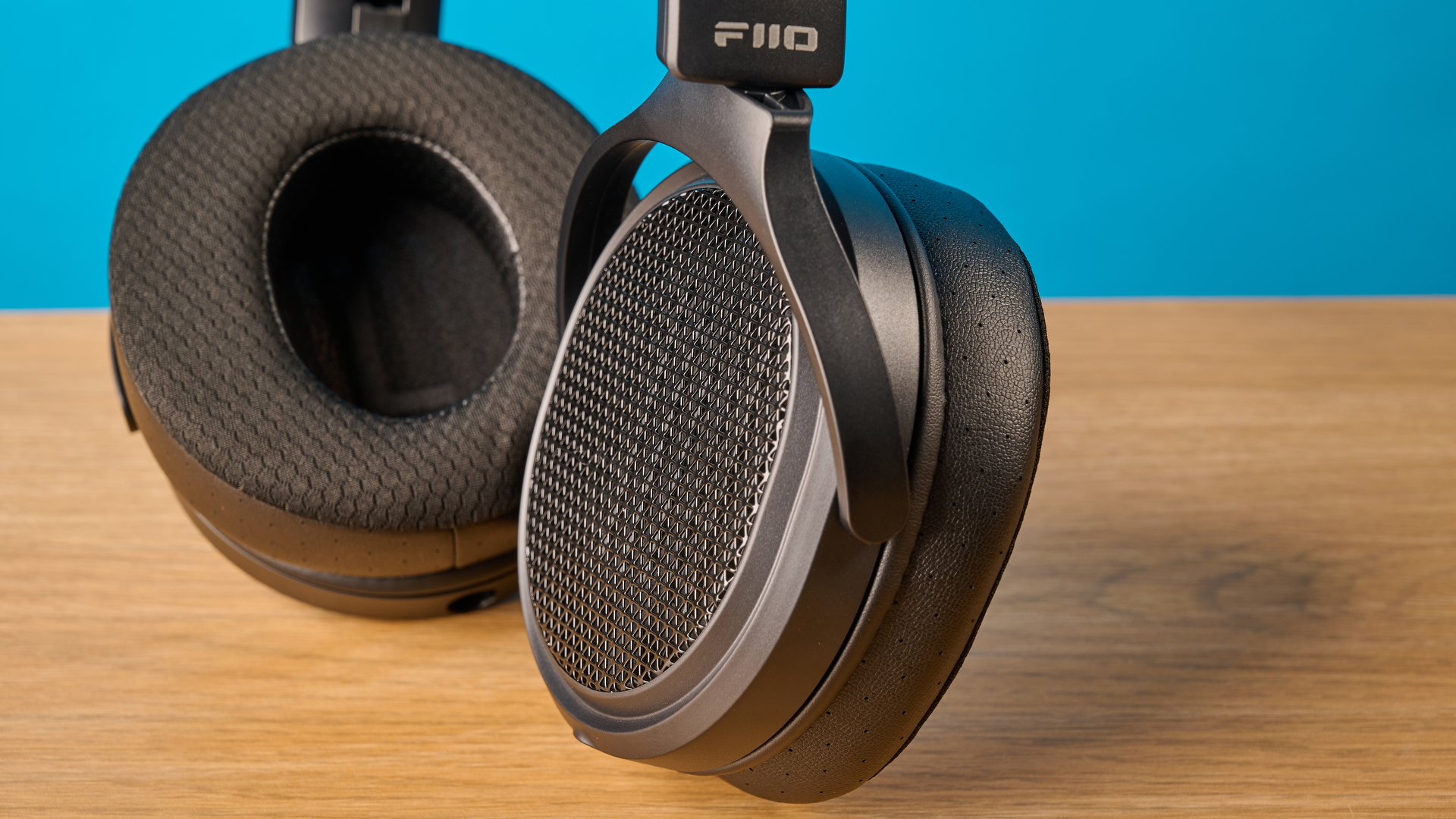 the fiio jt7 open back magnetic planar headphones audiophile headphones in black