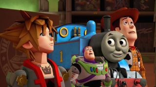 Kingdom Hearts + Thomas the Tank Engine