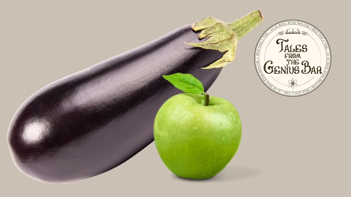 Aubergine and Apple Tales from the Genius Bar