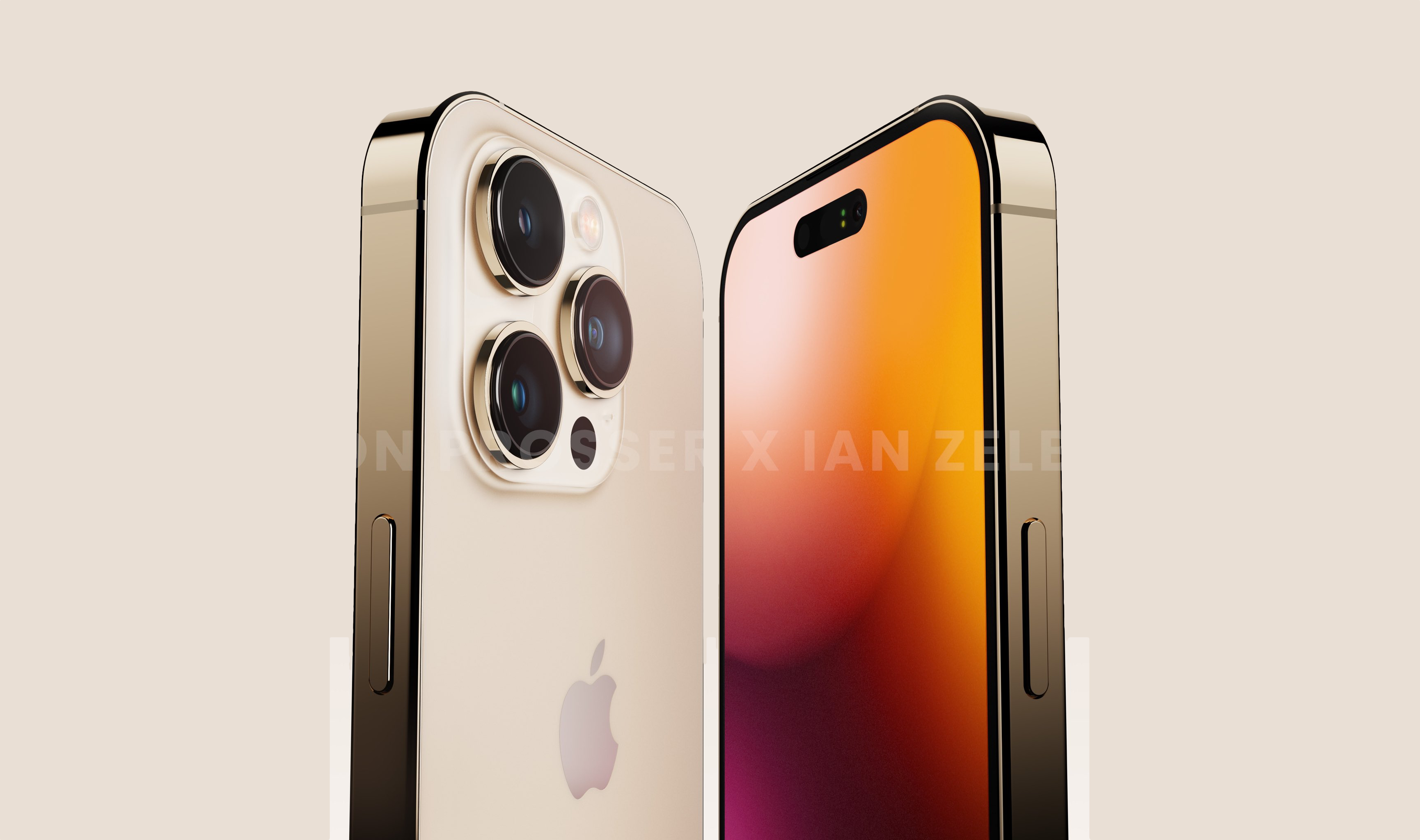 iPhone 14 Pro render