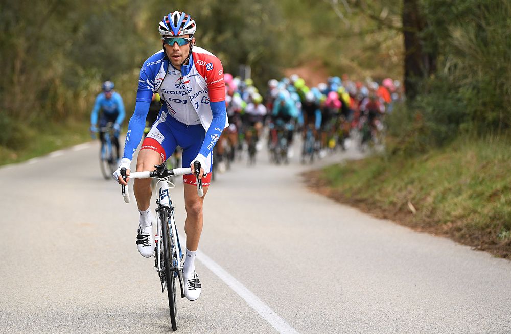 Thibaut Pinot attacks at Volta a Catalunya stage 7