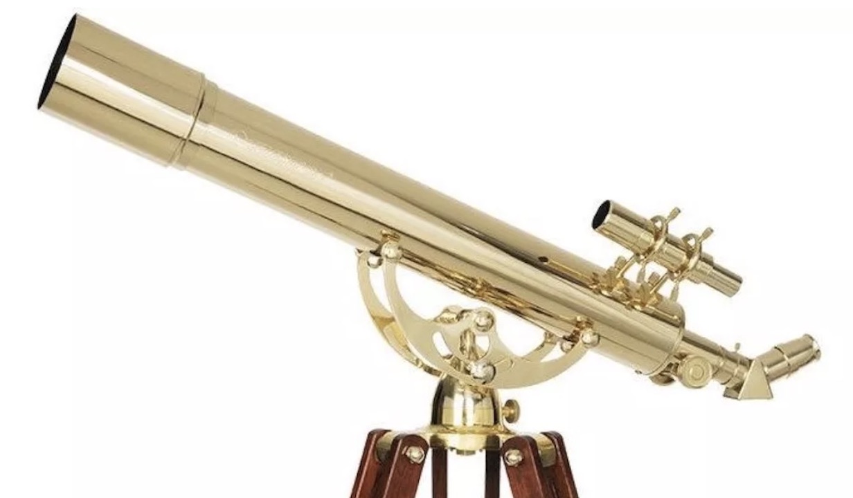 Large Brass Telescope – High Street Market