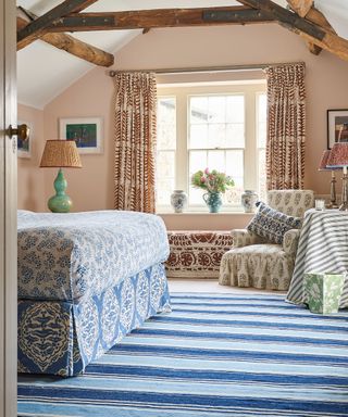 Country bedroom rug ideas
