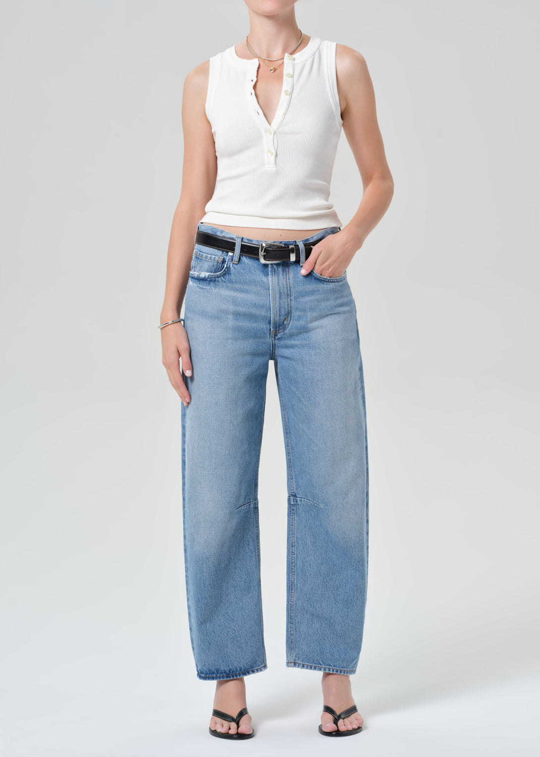 Miro Long Relaxed Jean in Cupid - 23 / Cupid