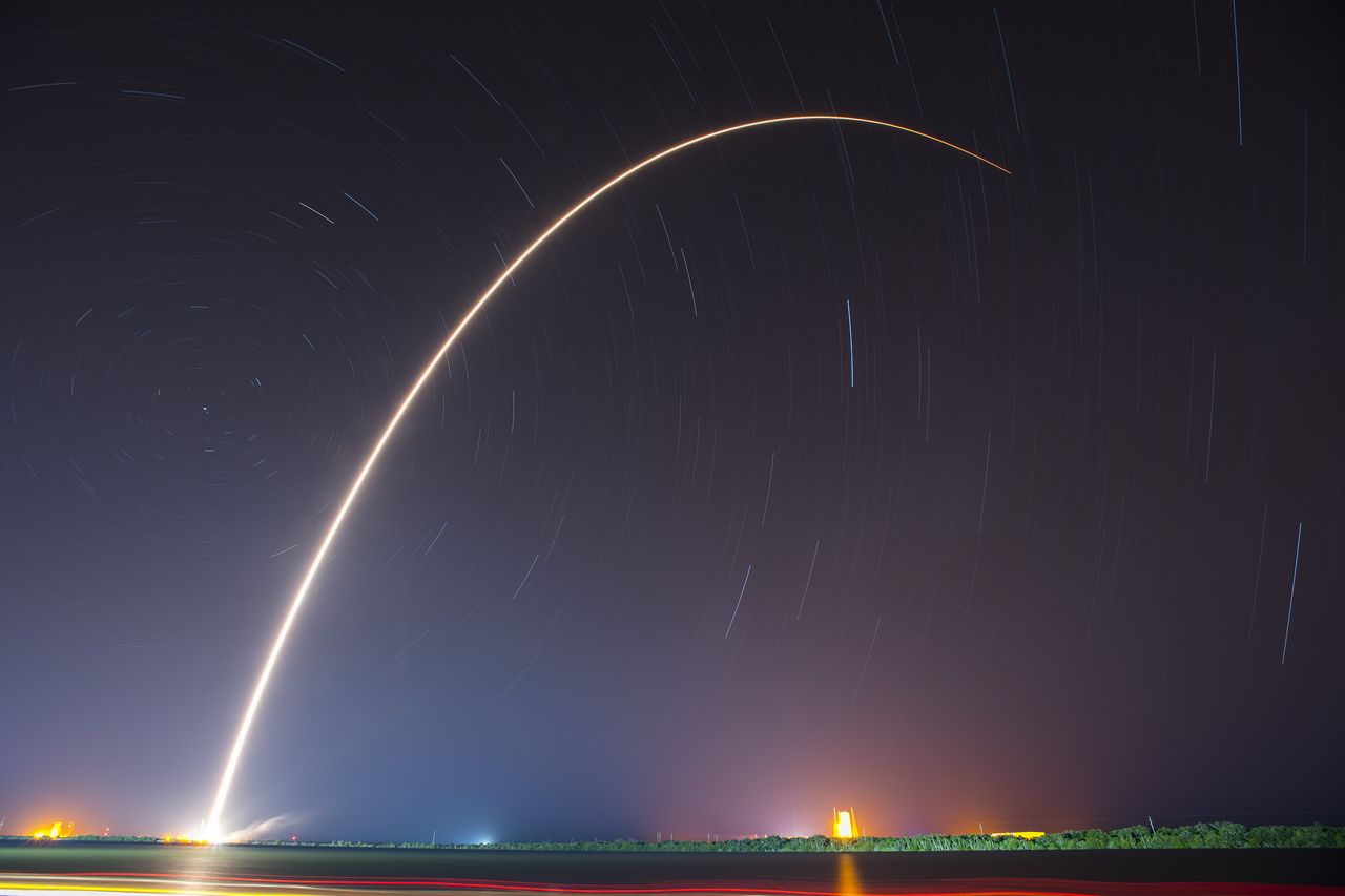 SpaceX Falcon 9 rocket launches from Florida