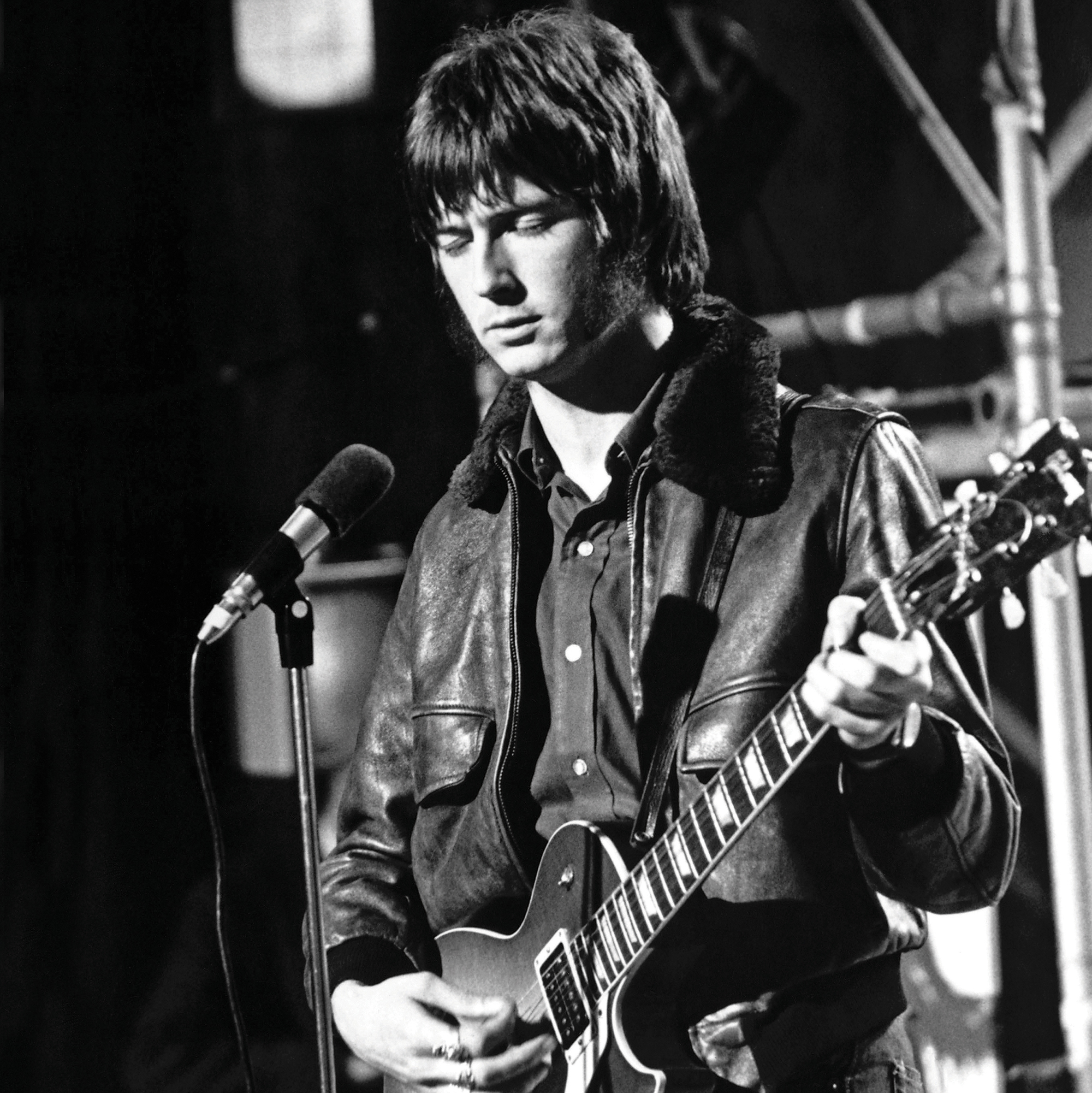 Eric Clpaton, onstage with Cream on the Ready Steady Go! television show in November 1966